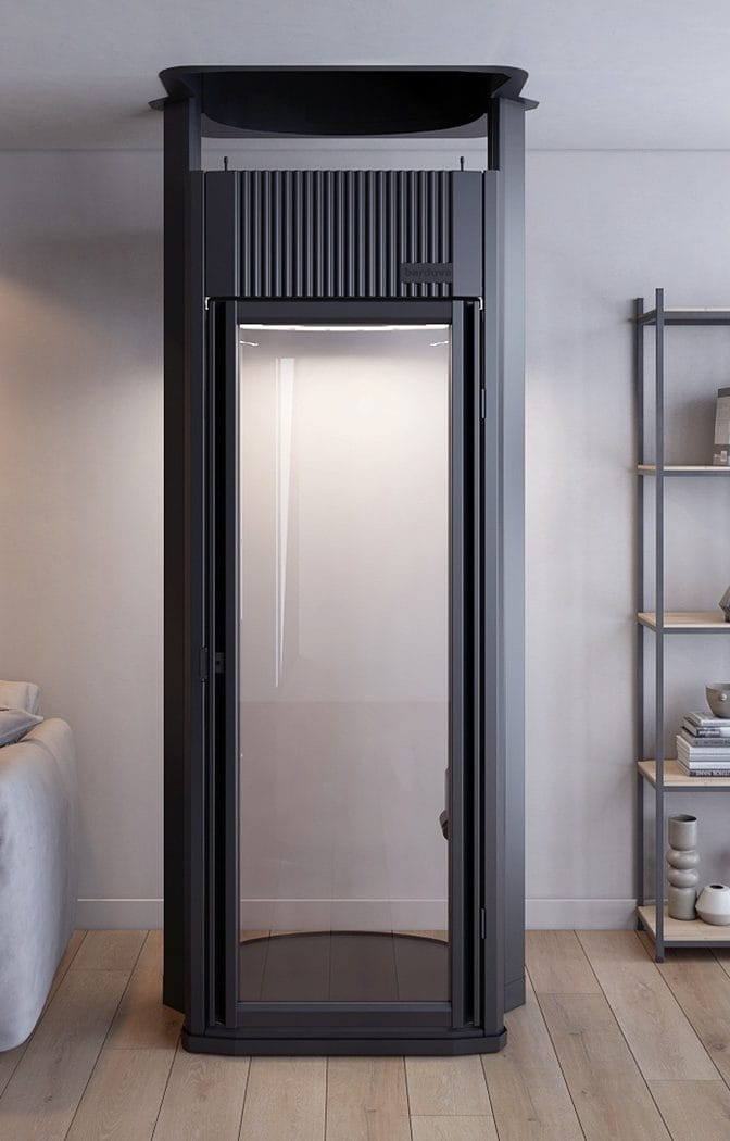 EMB100 compact home lift video - Barduva