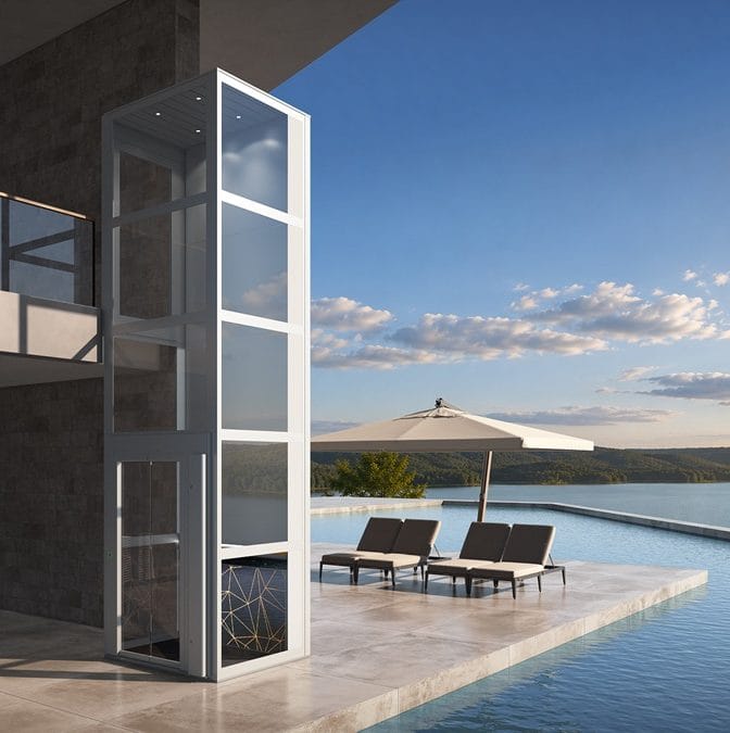 SB200 home lift private house