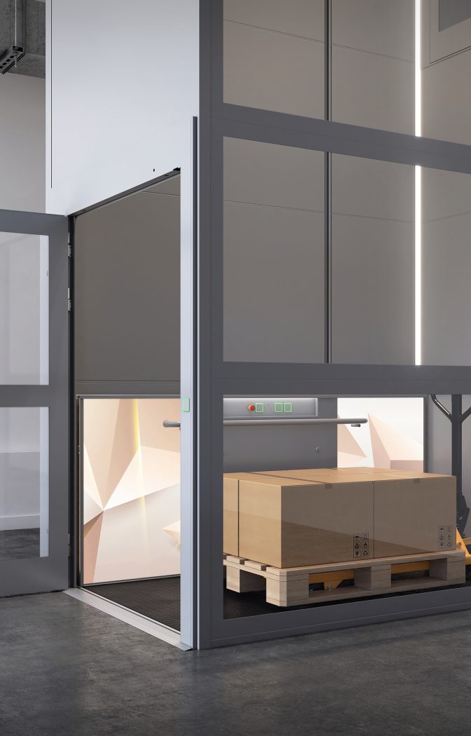 goods lift warehouse VB1000 by Barduva