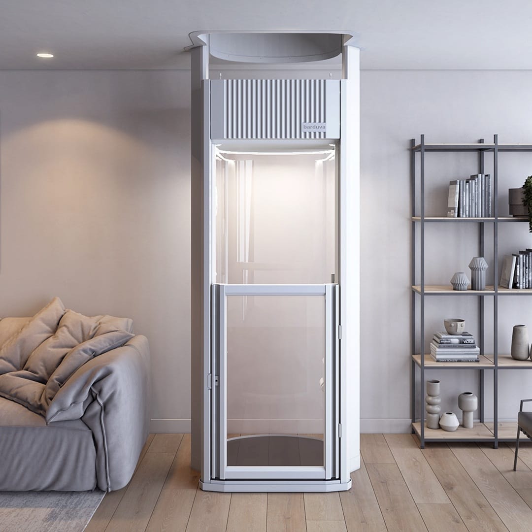 compact residential lift by Barduva