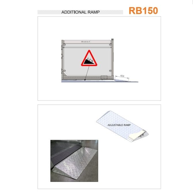 Enhancing Accessibility: New Adjustable Ramp Option Introduced for the RB150 Platform Lift